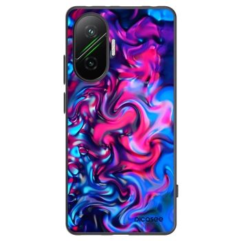 Picasee Xiaomi Poco F7 5G Hülle - Schwarzes Silikon - Redlight