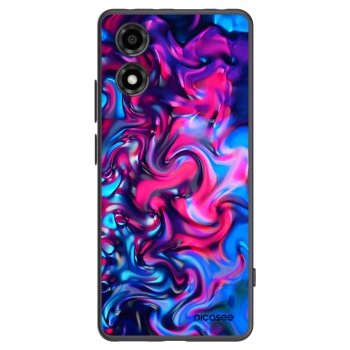 Picasee Motorola Moto E14 Hülle - Schwarzes Silikon - Redlight