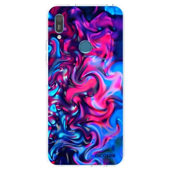 Picasee Huawei Y6 2019 Hülle - Transparentes Silikon - Redlight