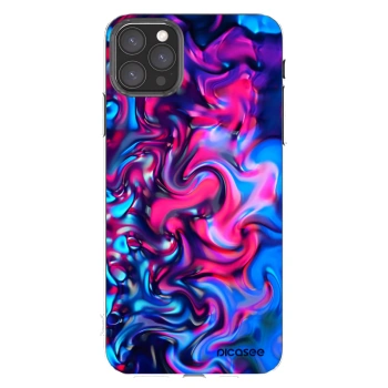 Picasee Apple iPhone 11 Pro Max Hülle - Transparentes Silikon - Redlight