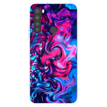 Picasee Xiaomi Redmi Note 8 Hülle - Transparentes Silikon - Redlight