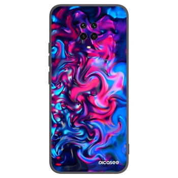 Picasee Xiaomi Redmi Note 9S Hülle - Schwarzes Silikon - Redlight