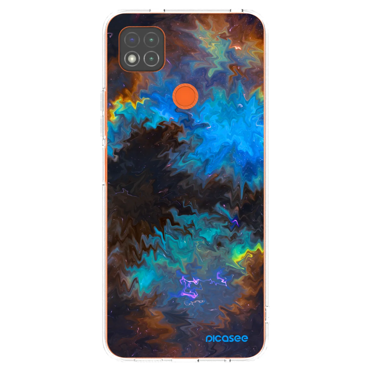 Picasee Xiaomi Redmi 9C Hülle - Transparentes Silikon - Space
