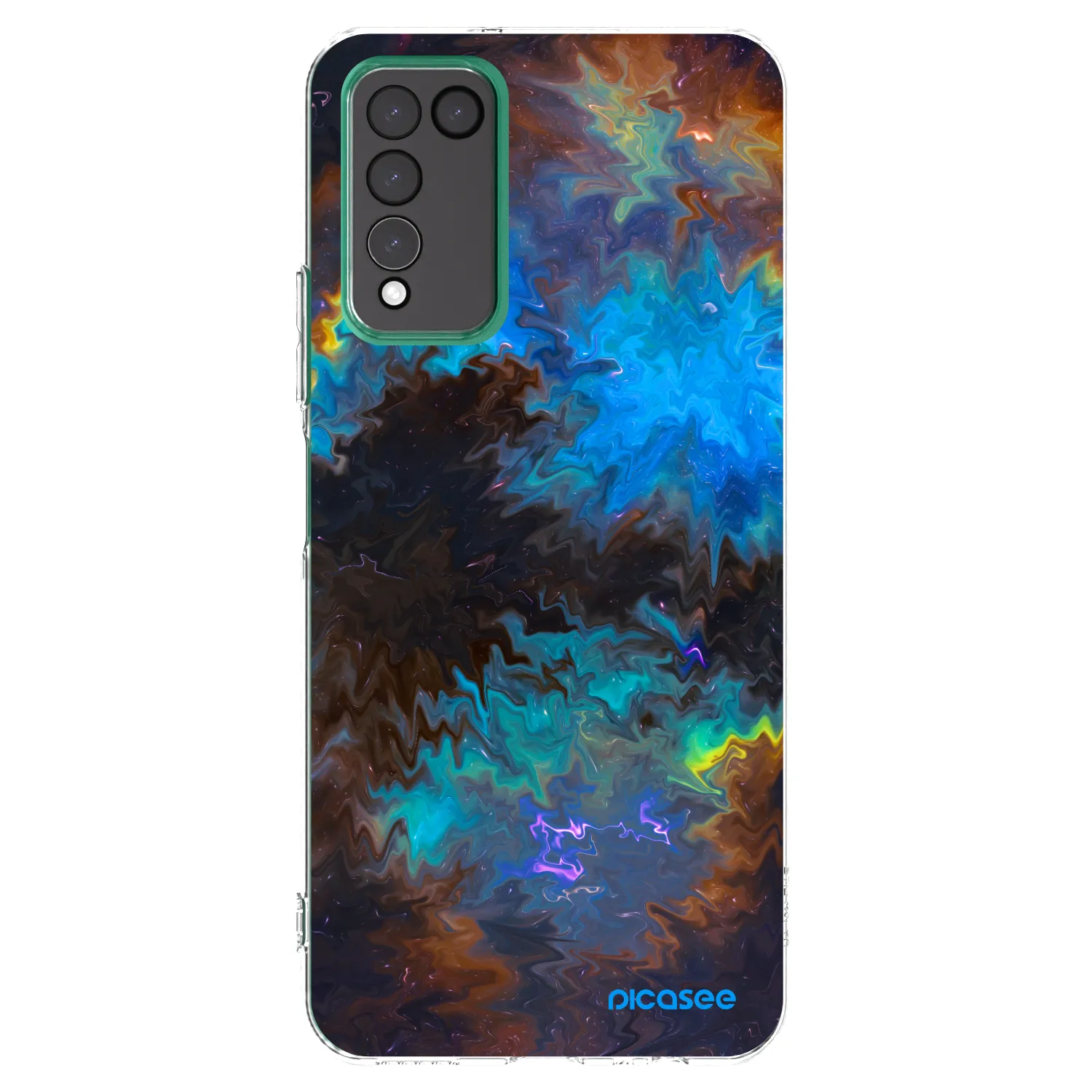 Picasee Honor 10X Lite Hülle - Transparentes Silikon - Space