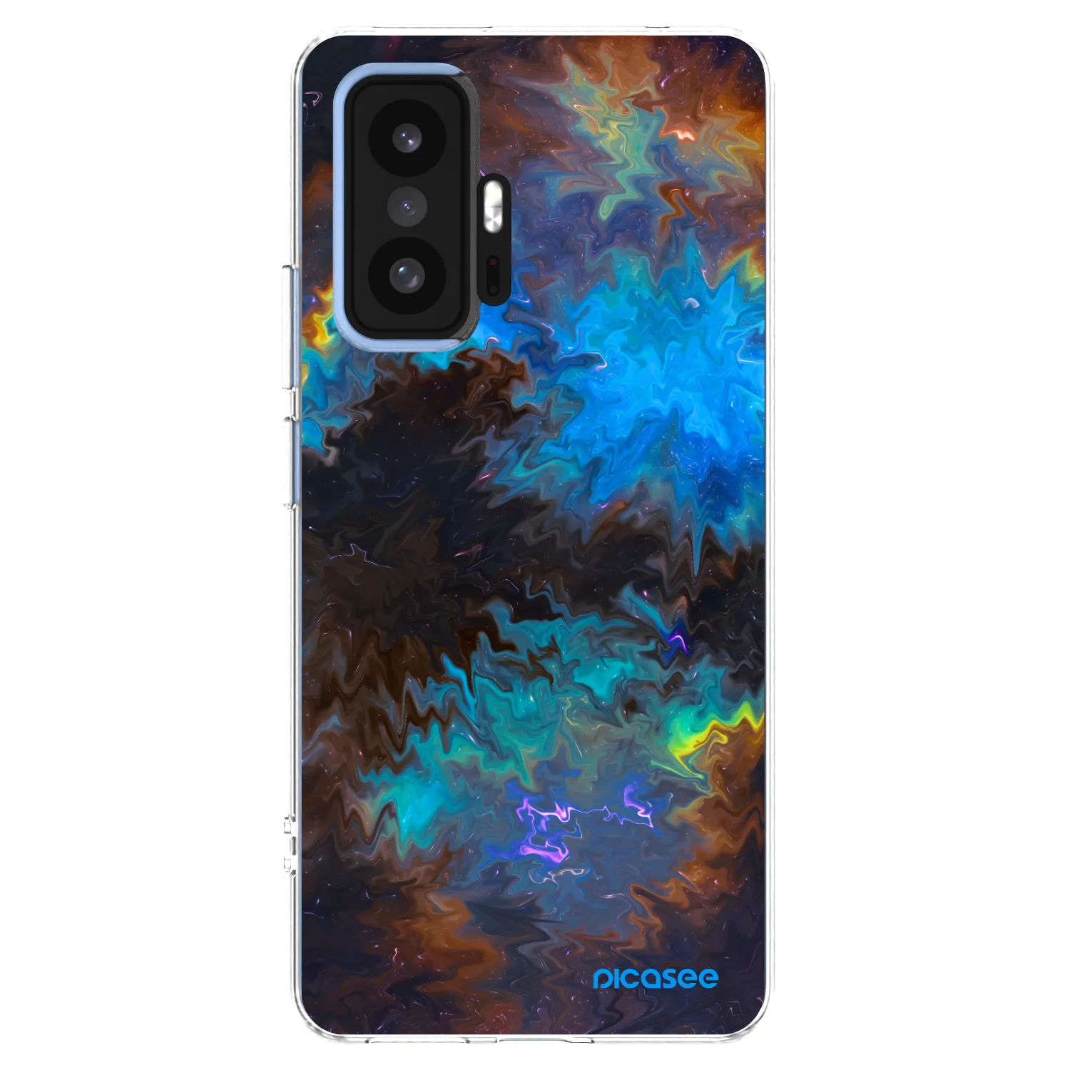 Picasee Xiaomi 11T Pro Hülle - Transparentes Silikon - Space