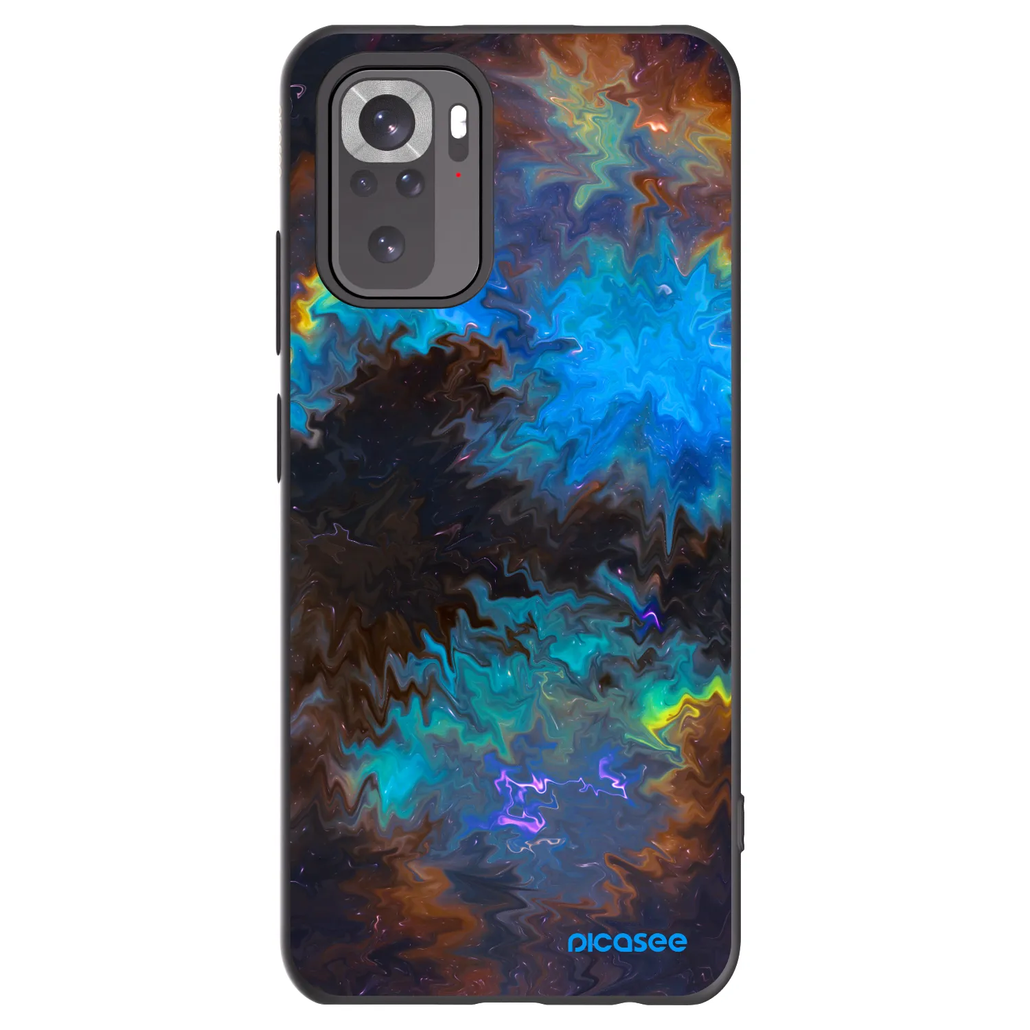 Picasee Xiaomi Redmi Note 11S 4G Hülle - Schwarzes Silikon - Space