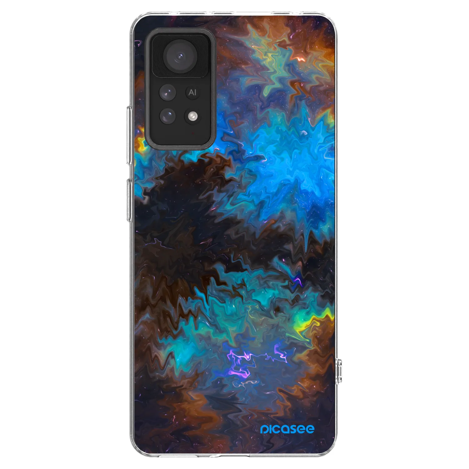 Picasee Xiaomi Redmi Note 11 Pro Hülle - Transparentes Silikon - Space