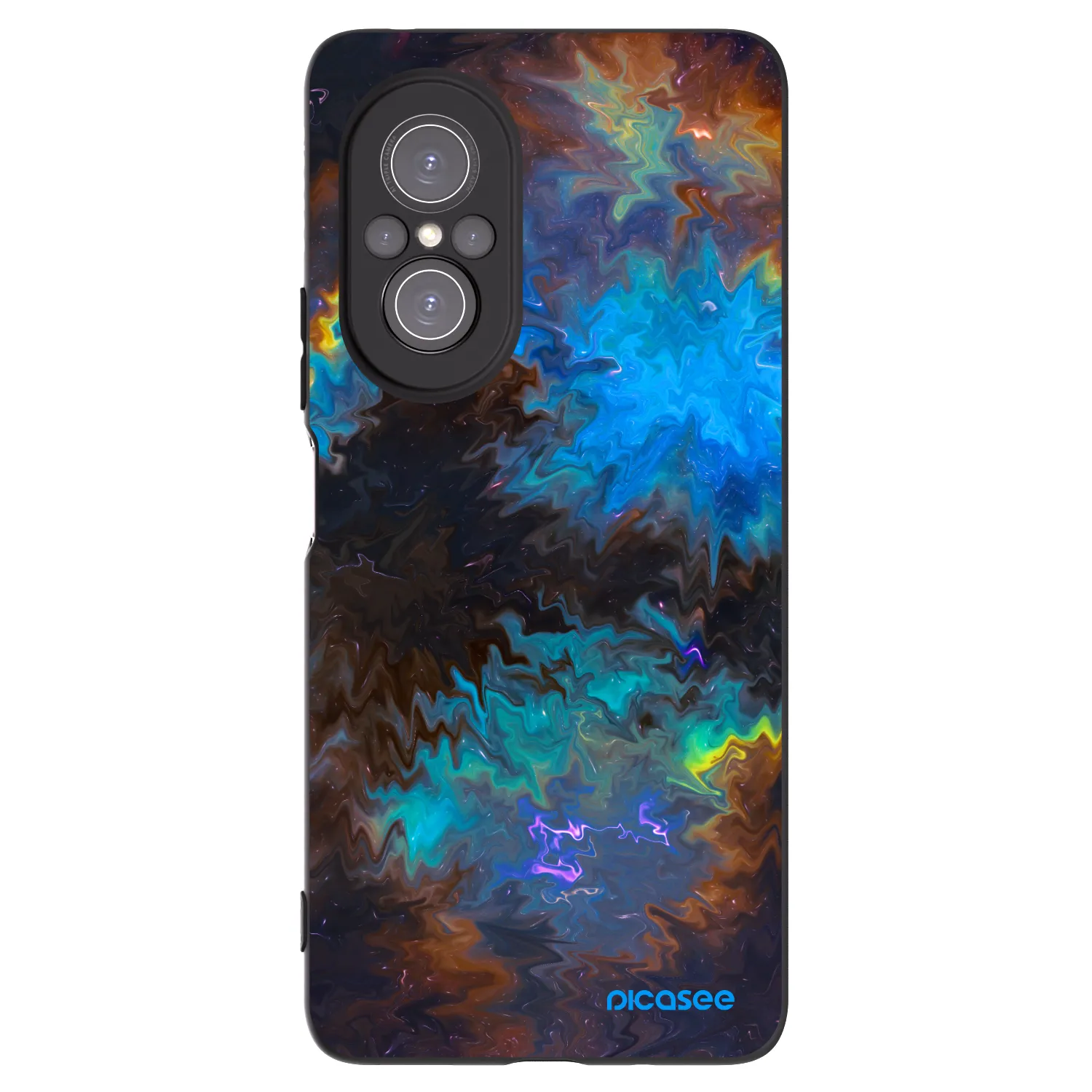 Picasee Huawei Nova 9 SE Hülle - Schwarzes Silikon - Space