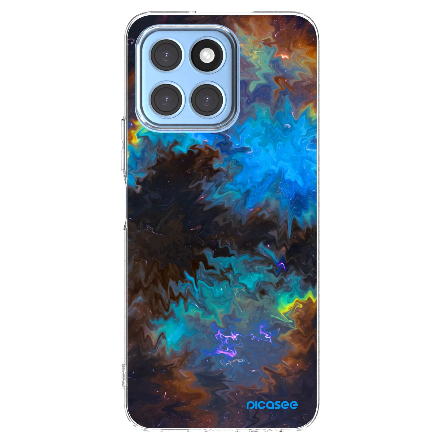 Picasee Honor X6 Hülle - Transparentes Silikon - Space