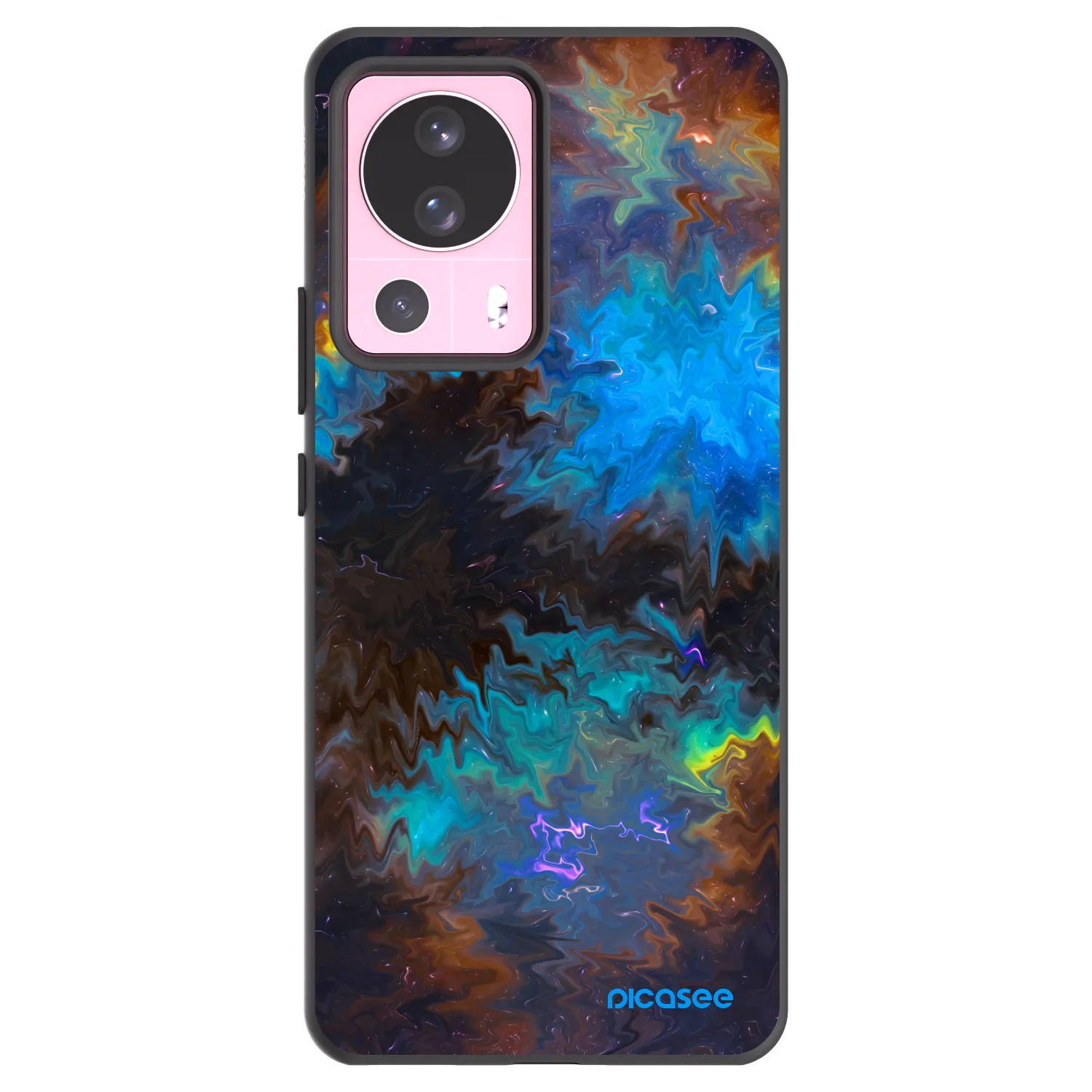 Picasee Xiaomi 13 Lite Hülle - Schwarzes Silikon - Space