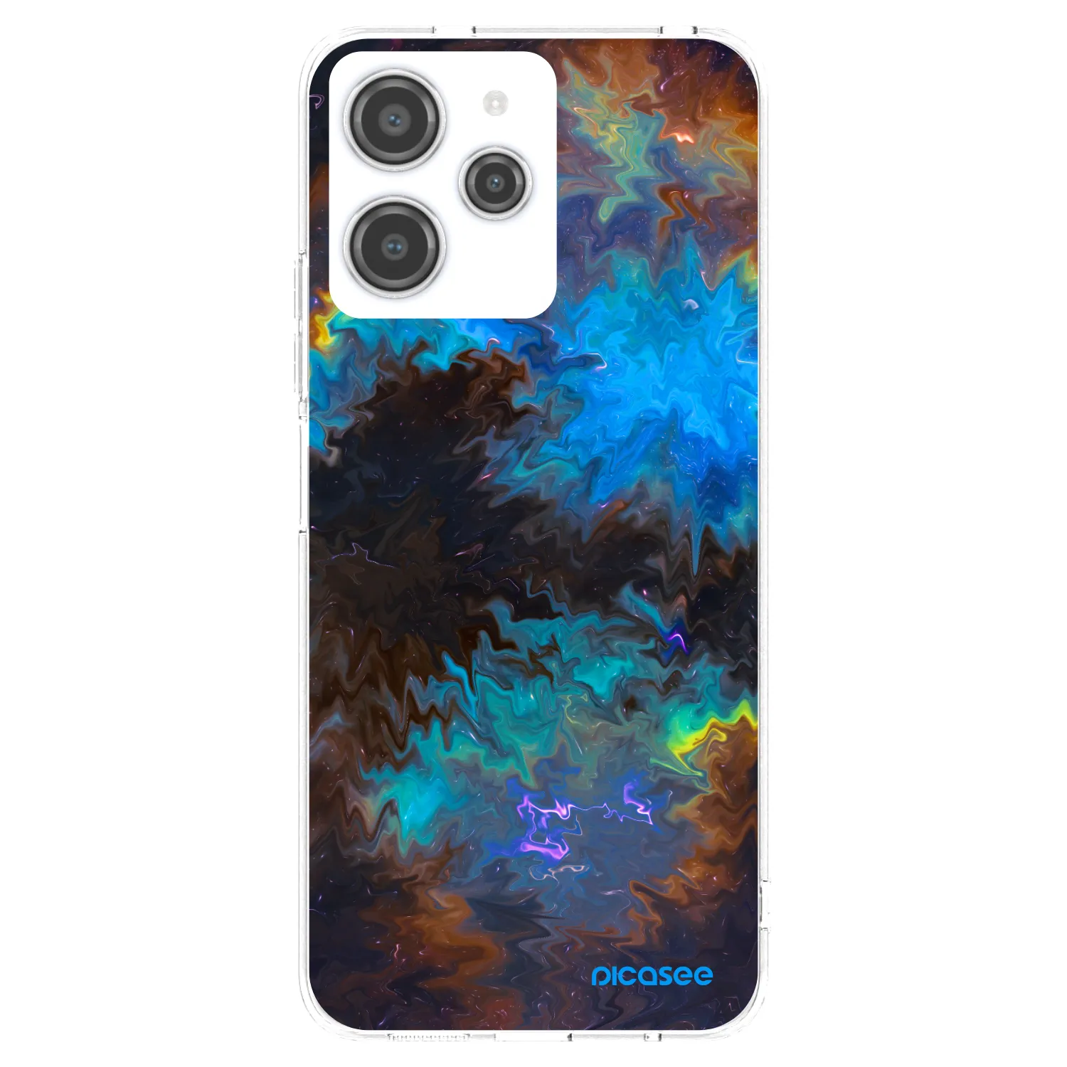 Picasee Xiaomi Redmi 12 4G Hülle - Transparentes Silikon - Space