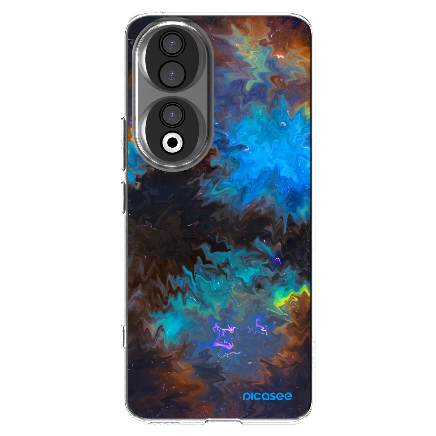 Picasee Honor 90 5G Hülle - Transparentes Silikon - Space