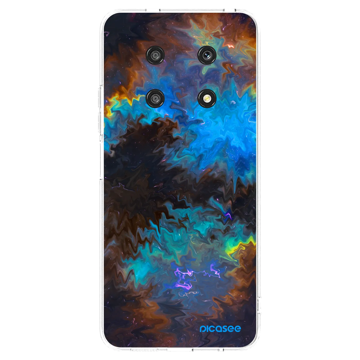 Picasee Honor Magic4 Lite 5G Hülle - Transparentes Silikon - Space