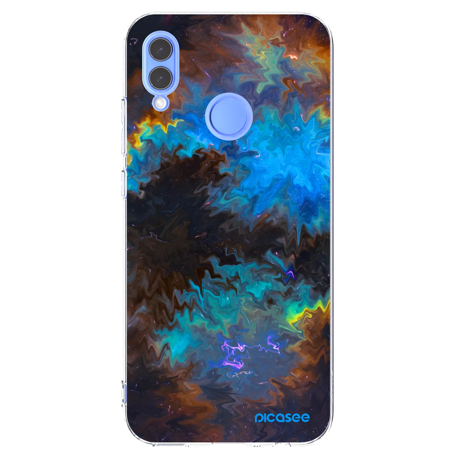 Picasee Huawei P Smart 2019 Hülle - Transparentes Silikon - Space