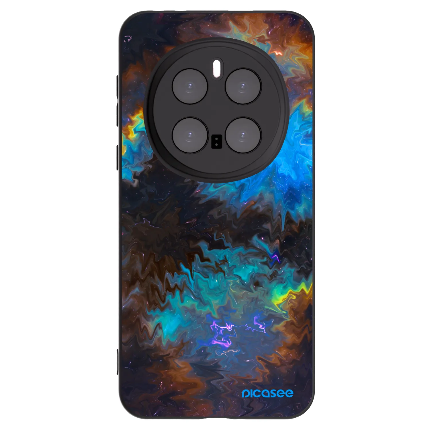 Picasee Honor Magic7 Pro 5G Hülle - Schwarzes Silikon - Space