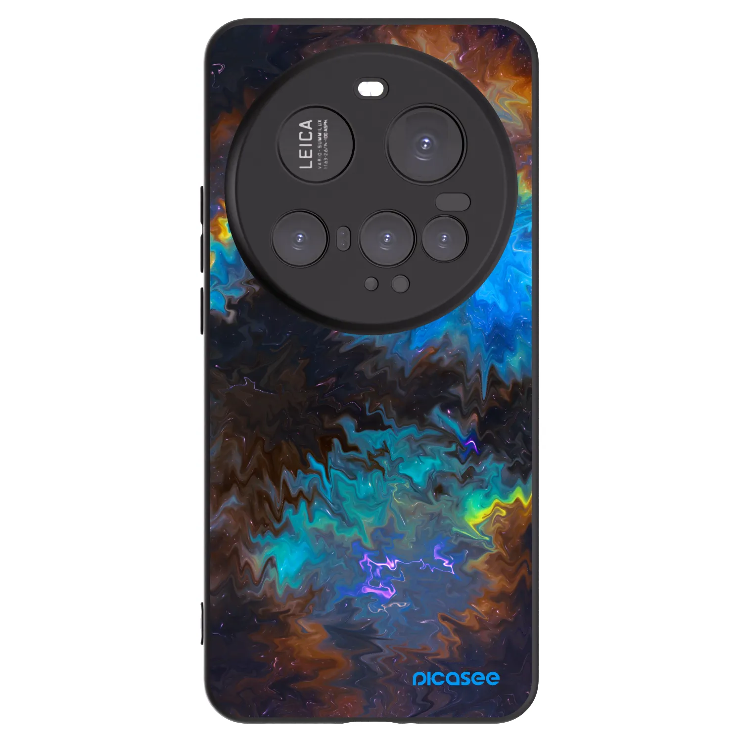 Picasee Xiaomi 15 Ultra Hülle - Schwarzes Silikon - Space
