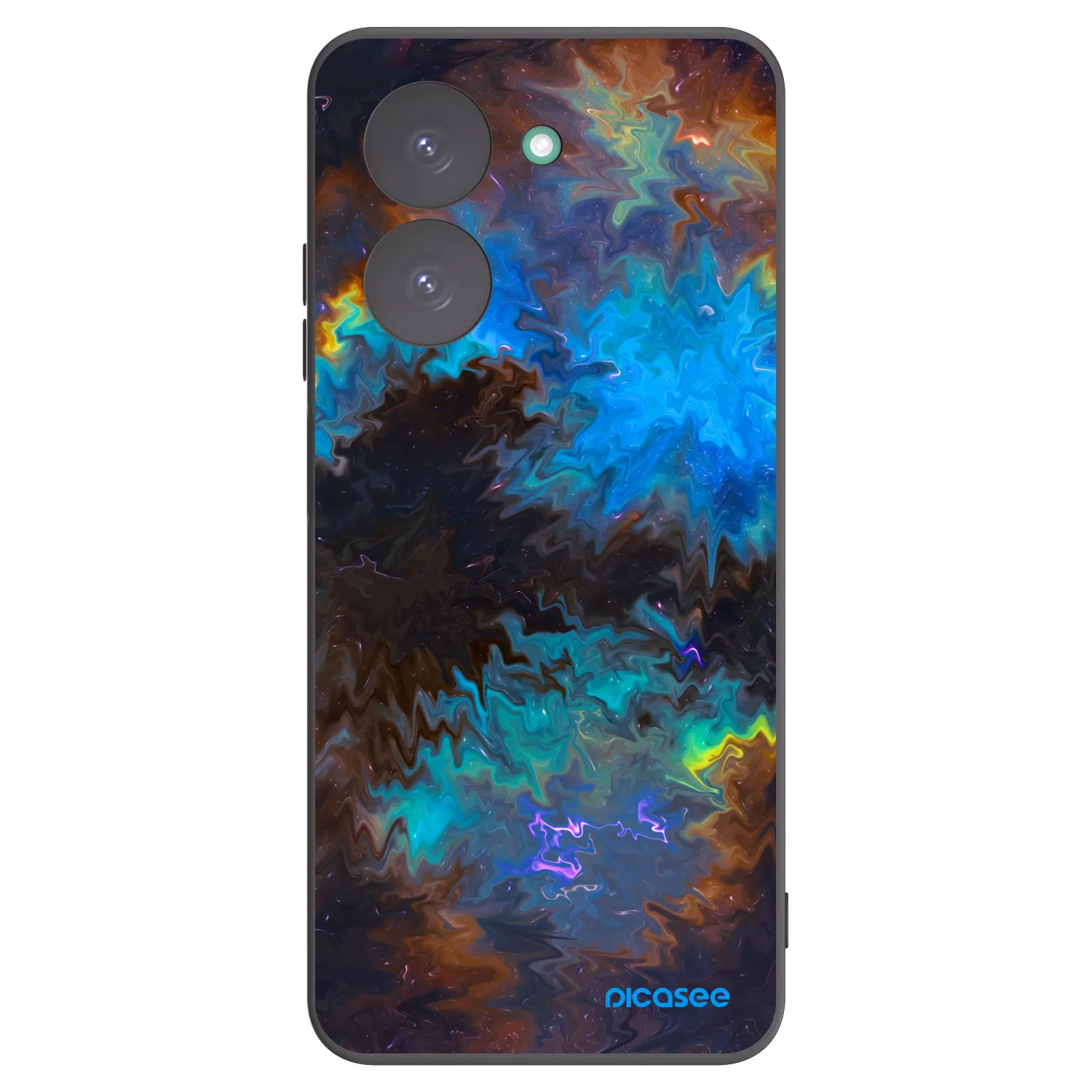 Picasee Xiaomi Redmi A5 Hülle - Schwarzes Silikon - Space