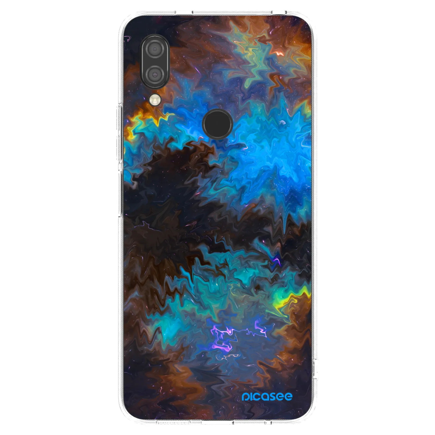 Picasee Xiaomi Redmi 7 Hülle - Transparentes Silikon - Space
