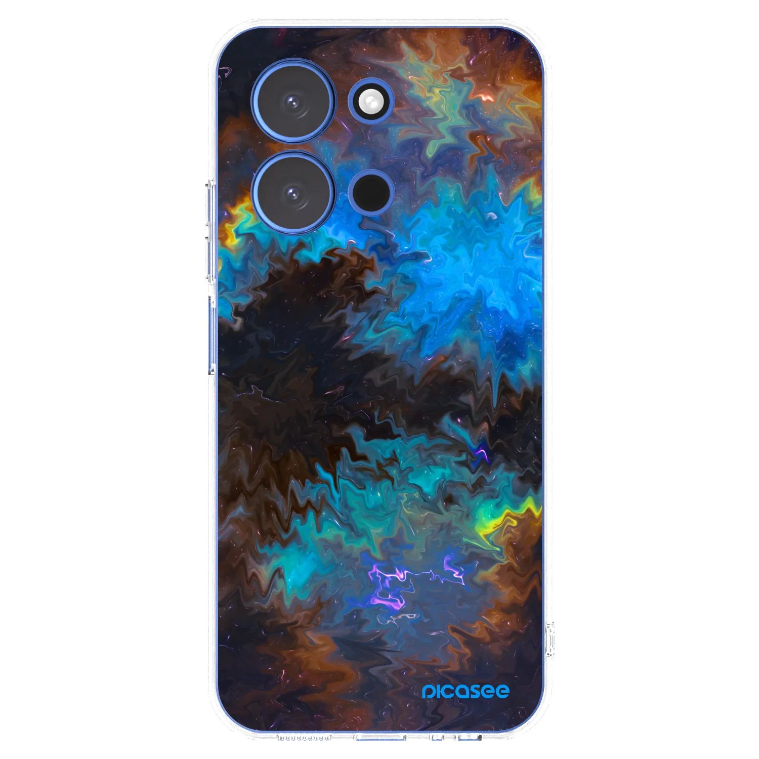 Picasee Xiaomi Redmi 15C 4G Hülle - Transparentes Silikon - Space