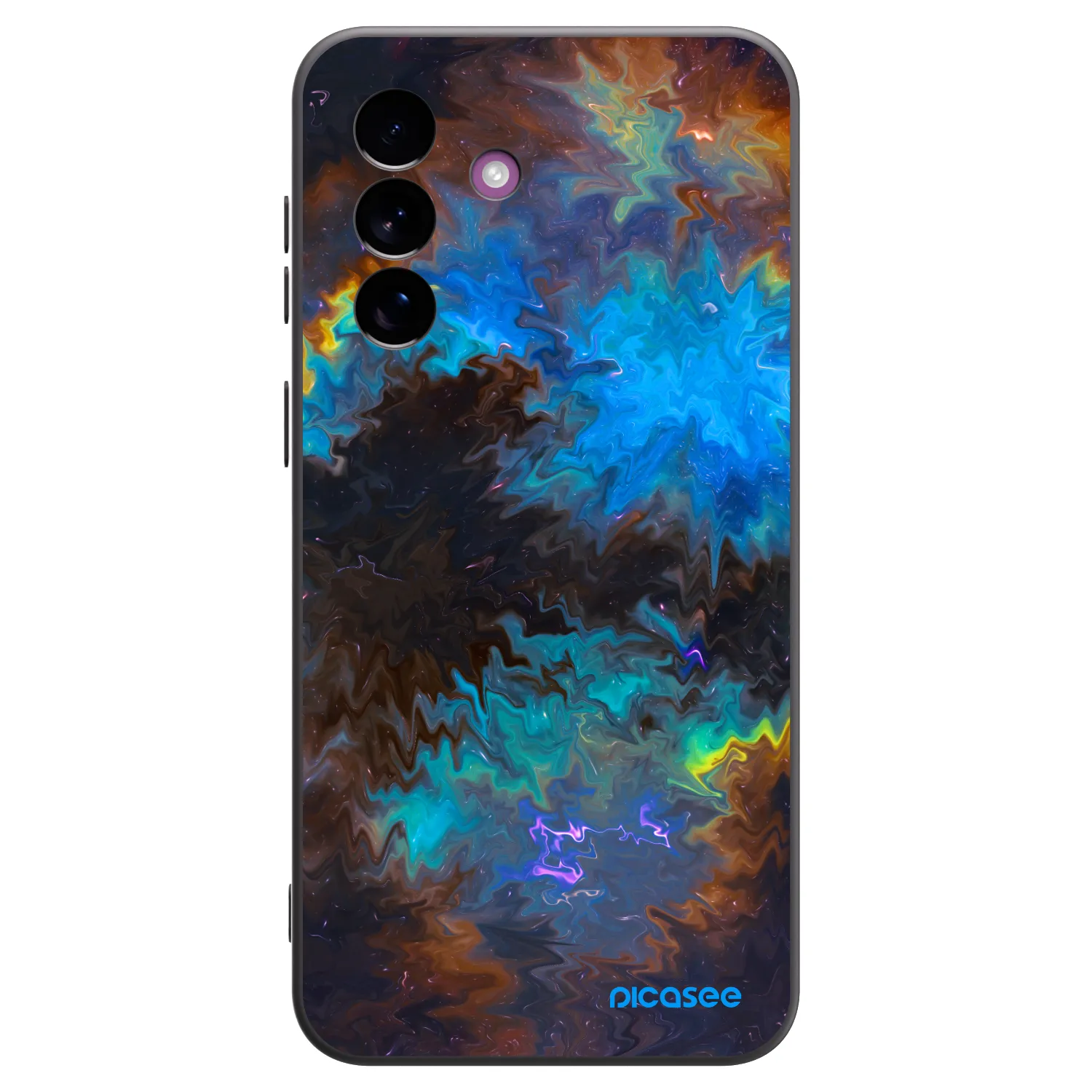 Picasee Samsung Galaxy A37 Hülle - Schwarzes Silikon - Space
