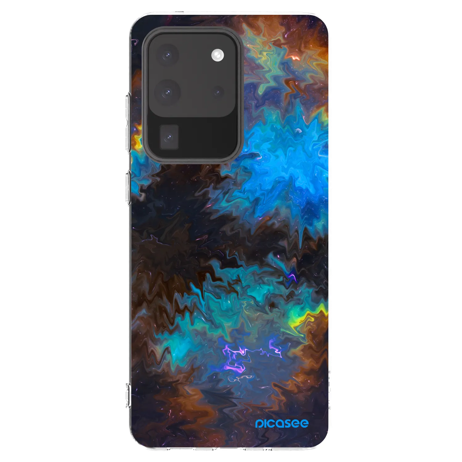 Picasee Samsung Galaxy S20 Ultra 5G G988F Hülle - Transparentes Silikon - Space