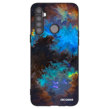Picasee Realme 6i Hülle - Schwarzes Silikon - Space
