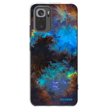 Picasee Xiaomi Redmi Note 10 Hülle - Transparentes Silikon - Space