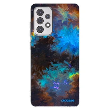 Picasee Samsung Galaxy A52 5G A525F Hülle - Transparentes Silikon - Space