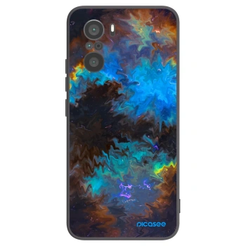 Picasee Xiaomi Poco F3 Hülle - Schwarzes Silikon - Space