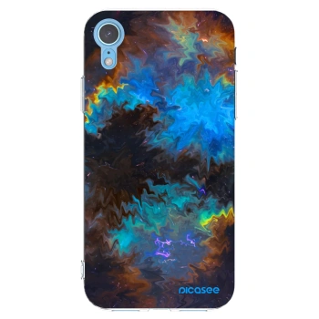 Picasee Apple iPhone XR Hülle - Transparentes Silikon - Space