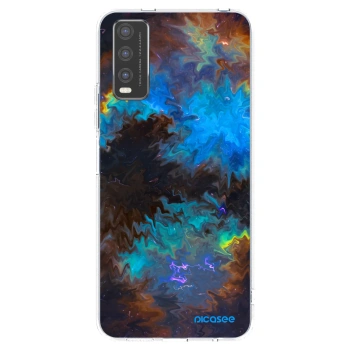 Picasee Vivo Y20s Hülle - Transparentes Silikon - Space
