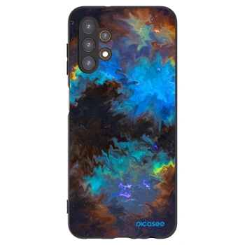 Picasee Samsung Galaxy A13 4G A135 Hülle - Schwarzes Silikon - Space