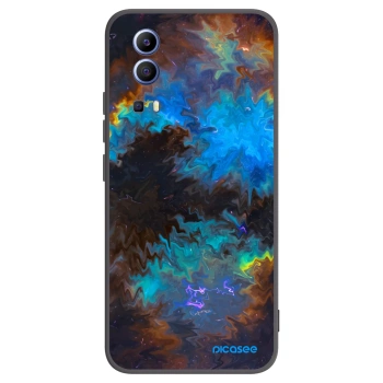 Picasee Vivo Y52 5G Hülle - Schwarzes Silikon - Space