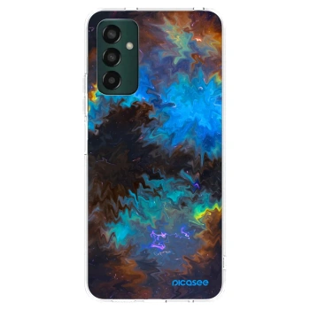 Picasee Samsung Galaxy M13 M135F Hülle - Transparentes Silikon - Space