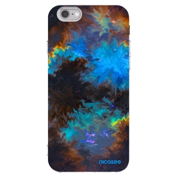 Picasee Apple iPhone 6/6S Hülle - Transparentes Silikon - Space