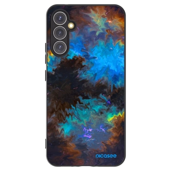 Picasee Samsung Galaxy A34 5G A346B Hülle - Schwarzes Silikon - Space