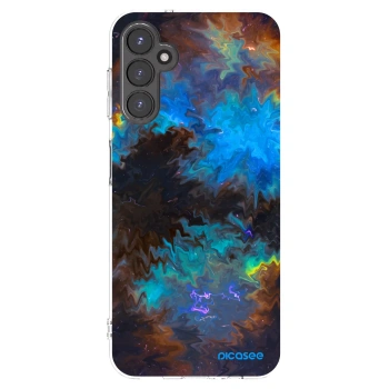 Picasee Samsung Galaxy A14 4G A145R Hülle - Transparentes Silikon - Space