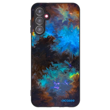 Picasee Samsung Galaxy A14 5G A146P Hülle - Schwarzes Silikon - Space