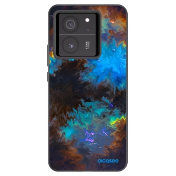 Picasee Xiaomi 13T Pro Hülle - Schwarzes Silikon - Space