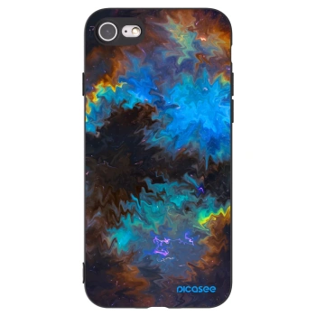 Picasee Apple iPhone 7 Hülle - Schwarzes Silikon - Space