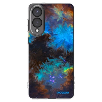 Picasee Samsung Galaxy S25 Edge 5G Hülle - Transparentes Silikon - Space