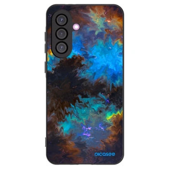 Picasee Samsung Galaxy A56 5G A566B Hülle - Schwarzes Silikon - Space