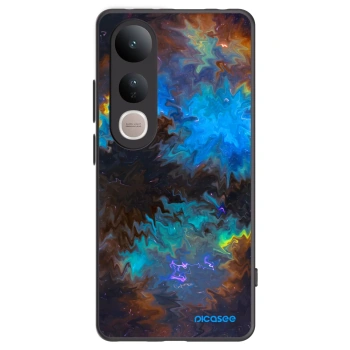 Picasee Vivo V50 Lite 5G Hülle - Schwarzes Silikon - Space