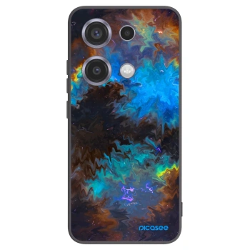 Picasee Xiaomi Redmi Note 14S Hülle - Schwarzes Silikon - Space