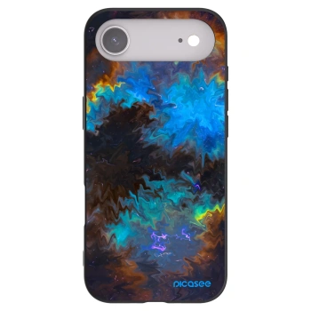 Picasee Apple iPhone Air Hülle - Schwarzes Silikon - Space
