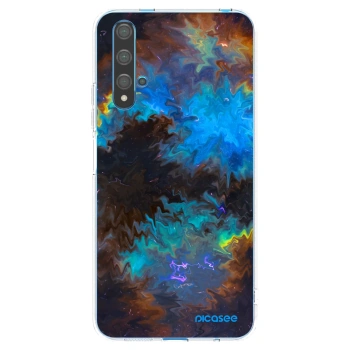Picasee Huawei Nova 5T Hülle - Transparentes Silikon - Space