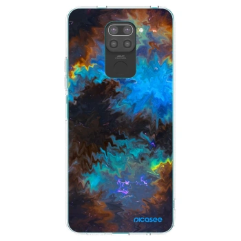 Picasee Xiaomi Redmi Note 9 Hülle - Schwarzes Silikon - Space
