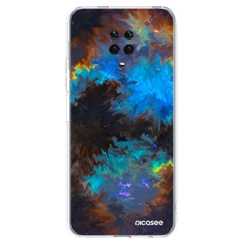 Picasee Xiaomi Redmi Note 9S Hülle - Transparentes Silikon - Space