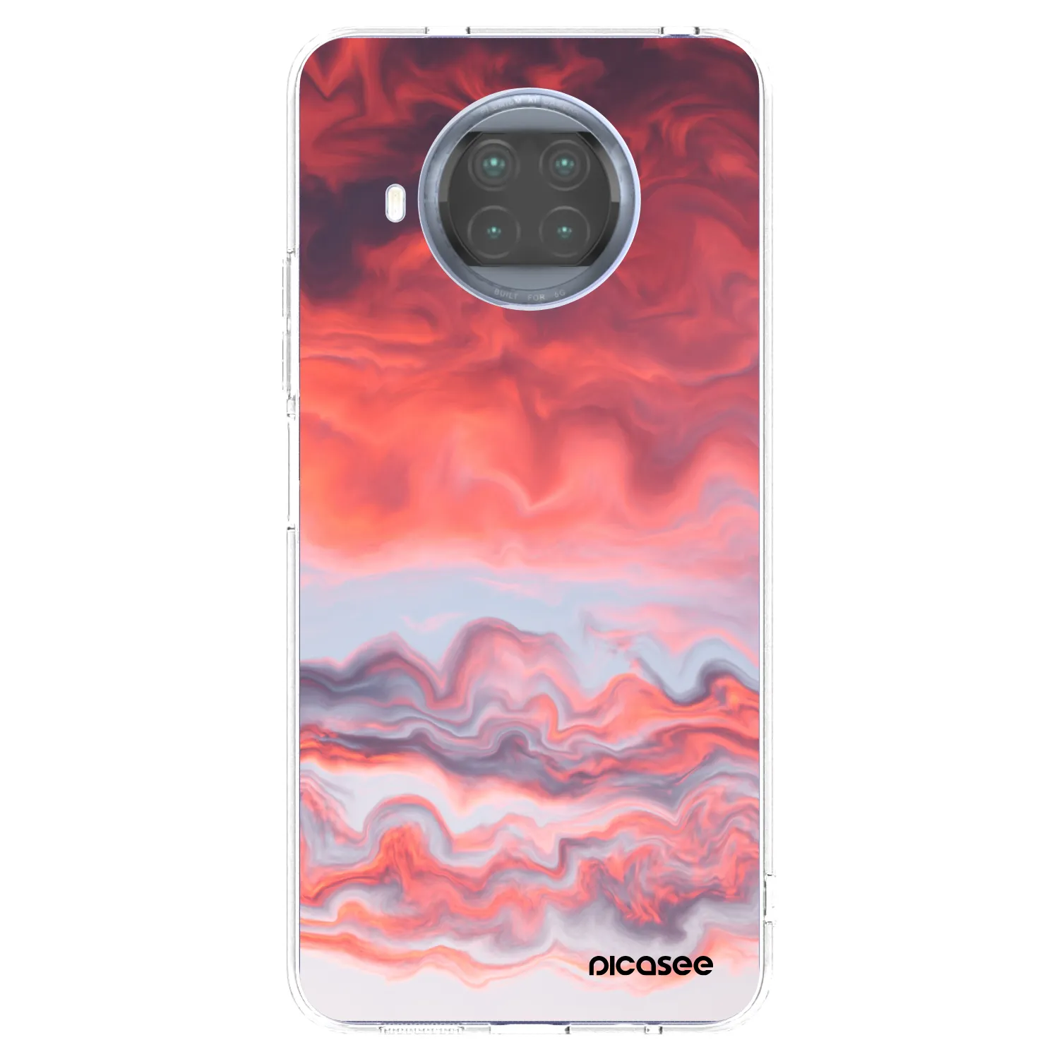 Picasee Xiaomi Mi 10T Lite Hülle - Transparentes Silikon - Sunset