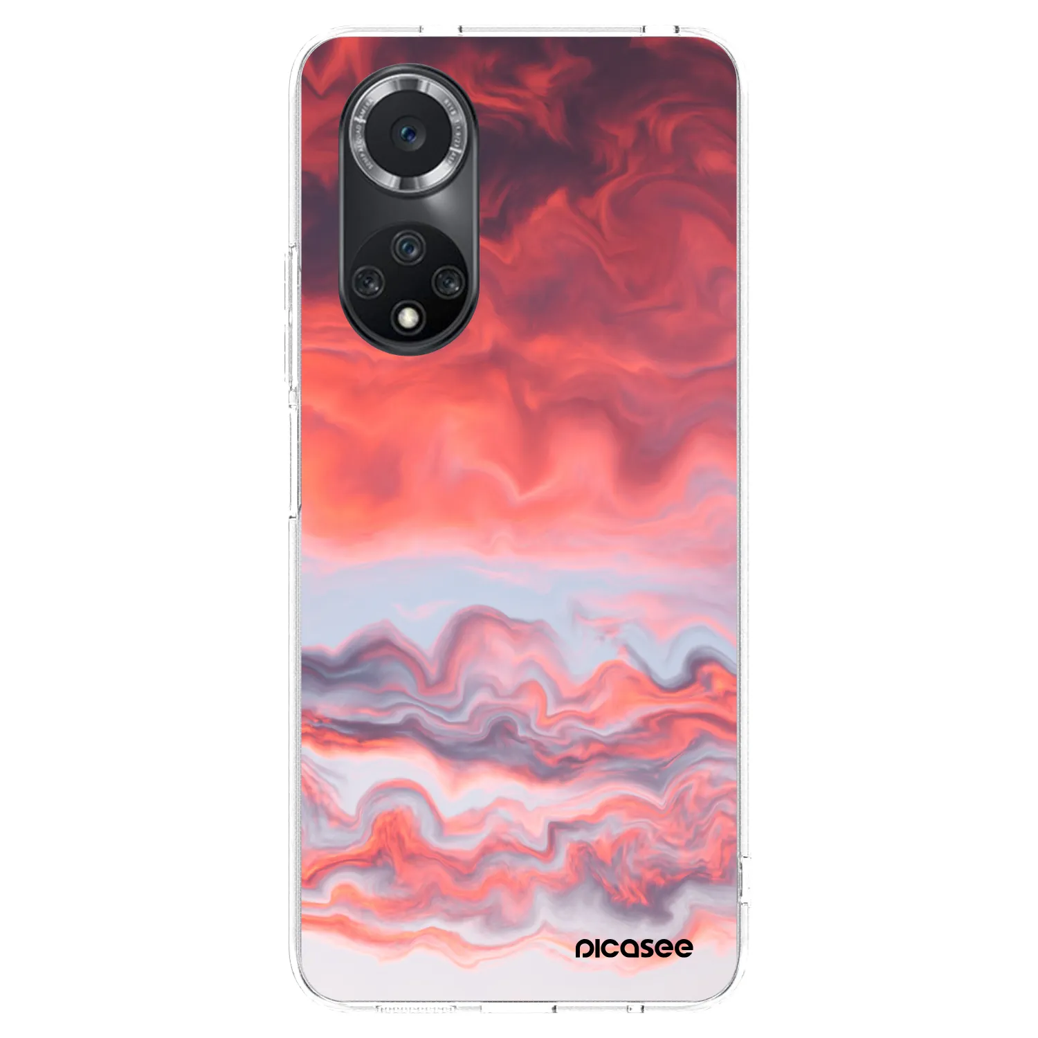Picasee Huawei Nova 9 SE Hülle - Transparentes Silikon - Sunset